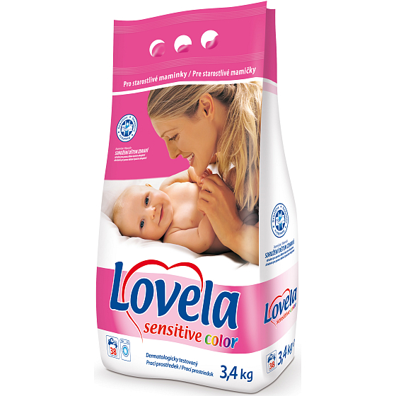Lovela Color prací prášok na farebnú bielizeň 3,4 kg