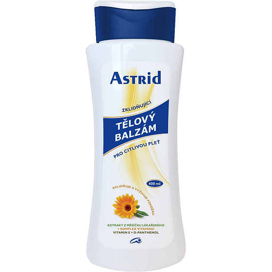 Astrid Upokojujúci telový balzam pre citlivú pleť 400 ml