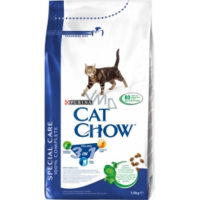 Purina Chow Special Care 3v1 kompletné krmivo pre dospelé mačky 1,5 kg