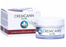 Annabis Cremcann Silver konopný krém na kožu po oparoch a akné 15 ml