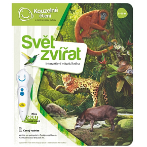 Albi Kúzelné čítanie interaktívna hovoriaca kniha Svet zvierat, vek 5+
