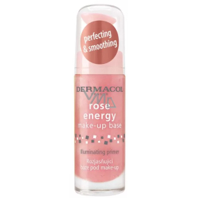 Dermacol Rose Energy Make-up Base Rozjasňujúca báza pod make-up 20 ml