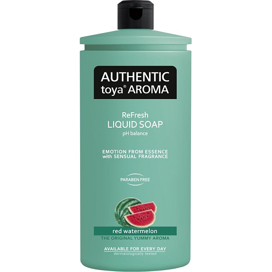 Authentic Toya Aroma Red Watermelon tekuté mydlo náhradná náplň 600 ml
