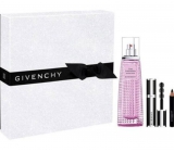 Givenchy Live Irresistible Blossom Crush toaletná voda pre ženy 50 ml + Noir Couture mini riasenka 01 Black Satin 4 g + Magic ceruzka na oči 01 Black 0,39 g, darčeková sada