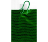 Nekupto Darčeková papierová taška hologram standart 10 x 33 cm Zelená THLH