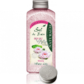 Naturalis Water Lily soľ do kúpeľa s vôňou lekna 1000 g