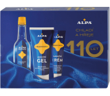 Alpa Francovka masážny gél 100 ml + Francovka bylinný alkoholový roztok 60 ml + Francovka masážny krém 40 g, kozmetická súprava