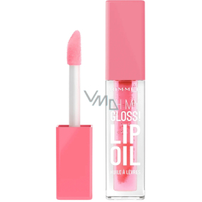 Rimmel London Oh My Gloss olej na pery 001 Pink Flush 4,5 ml