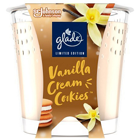 Glade sviečka vonná Vanilla Cream Cookies, 112 g