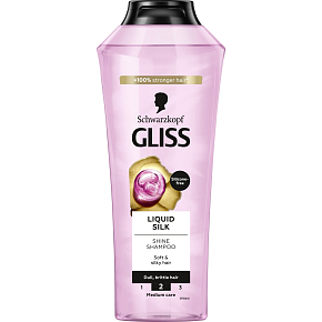 Gliss Kur Luquid Silk Gloss šampón na vlasy 400 ml