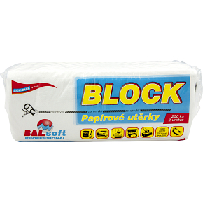 BALsoft Block 2vrstvové papierové utierky, 200 ks