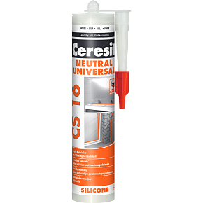 Ceresit CS 16 transparentný neutrálny silikón, 280 ml Ceresit CS 16 transparentný neutrálny silikón, 280 ml