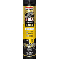 Soudal T-Rex Gold Turbo rýchletuhnúce montážne lepidlo, 290 ml