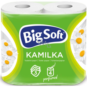 Big Soft Camilla Parfumovaný toaletný papier 160 kusov 3-vrstvový 4 kusy