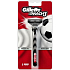 Gillette Mach3 Turbo Special Edition holiaci strojček + náhradné hlavice 1 kus, pre mužov