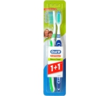 Oral-B 3-Effect Natural Fresh strednej zubná kefka 1 + 1 kus