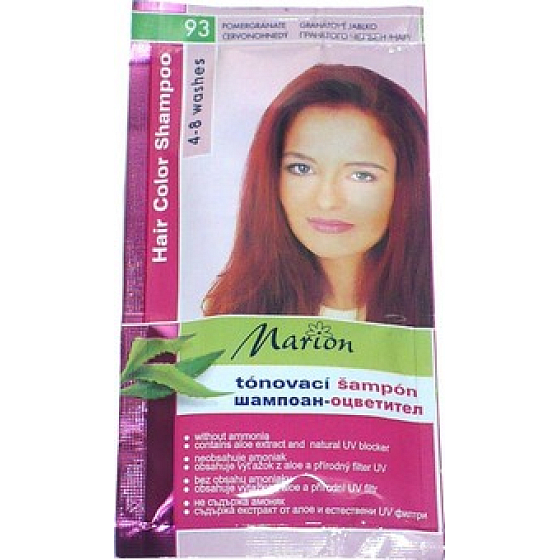 Marion Tónovací šampón 93 Granátové jablko 40 ml