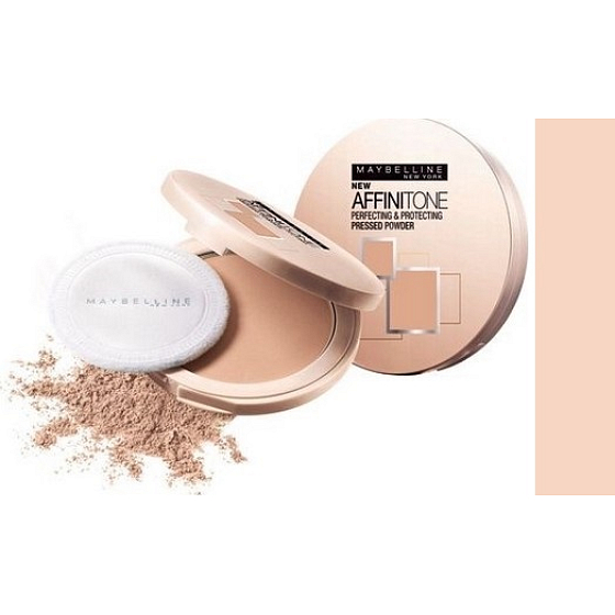 Maybelline Affinitone púder 14 Creamy Beige 9 g