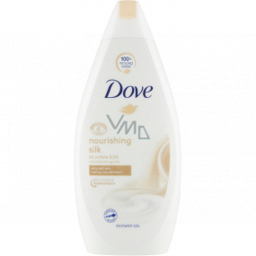 Dove Nourishing Silk sprchový gél pre dlhodobo vyživenú pokožku 500 ml