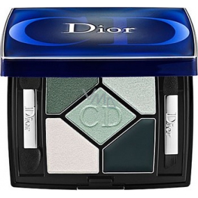 Christian Dior 5 Couleurs Green Designer paletka 5tich očných tieňov 408 odtieň 4,4 g