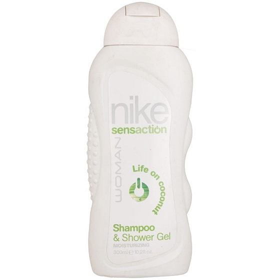 Nike Sensaction Woman Life on Coconut sprchový gél a šampón 300 ml