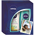 Nivea Pure Výživné telové mlieko 250 ml + sprchový gél Hawaiian Flower & Oil 250 ml, pre ženy kozmetická sada