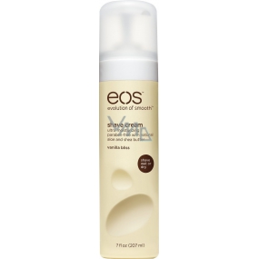 Eos Ultra Moisturizing Shave Cream Vanilla Bliss, Vanilkový pôžitok hydratačný krém na holenie 207 ml