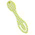 Ak Flexilight Book Lamp Green 4,5 x 1,9 x 18 cm