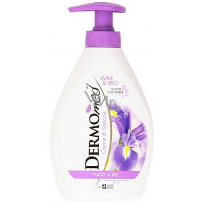 Dermomed Talc & Iris Tekutý púder & Kosatec tekuté mydlo dávkovač 300 ml