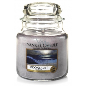 Yankee Candle Moonlight - Mesačný svit vonná sviečka Classic strednej sklo 411 g