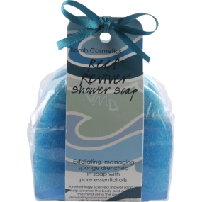 Bomb Cosmetics Oceán - Reef Reviver sprchové masážne mydlo 140 g