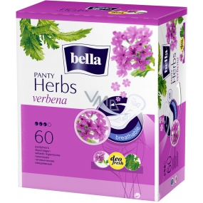 Bella Herbs Verbena hygienické aromatizované slipové vložky 60 kusov + odličovacie tampóny 30 kusov