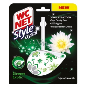 WC Net Crystal Style Green Exotic záves 36,5 g