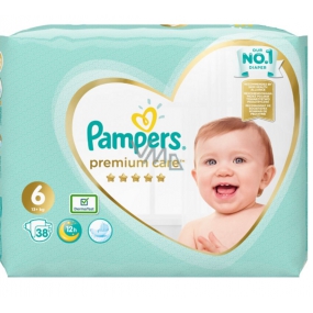 Pampers Premium Care 6 Extra Large 13+ kg plienkové nohavičky 38 kusov