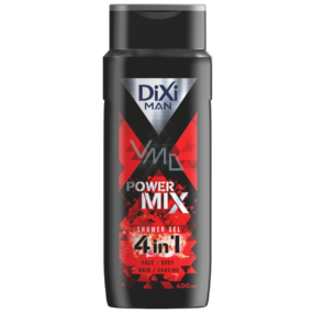 Dixi Men 4v1 Power Mix sprchový gél pre mužov 400 ml