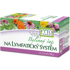 Phytopharma Lymfatický systém bylinný čaj na podporu normálnej funkcie lymfatického systému 20 x 1,25 g