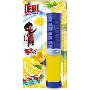 Dr. Devil 5v1 Point Block Clean Fresh, wc blok v tubě, na 12 použití, 75 ml