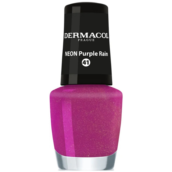 Dermacol Neon lak na nechty Neon lak na nechty 41 Purple Rain 5 ml
