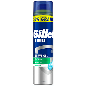 Gillette Series Shave Protection gél na holenie, 200 ml, 20 % zadarmo