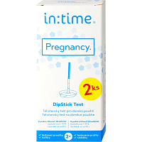 Primeros Intime tehotenský test DipStick s kalíšky, 2 ks