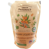 Green Pharmacy Rakytník a lípa tekuté mydlo náhradná náplň 460 ml