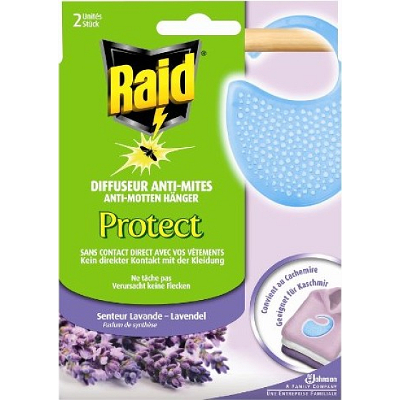 Raid Protect Levanduľa proti moliam 2 kusy