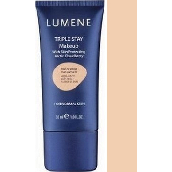 Lumene Double Stay minerálny make-up 03 Perfect Beige 30 ml