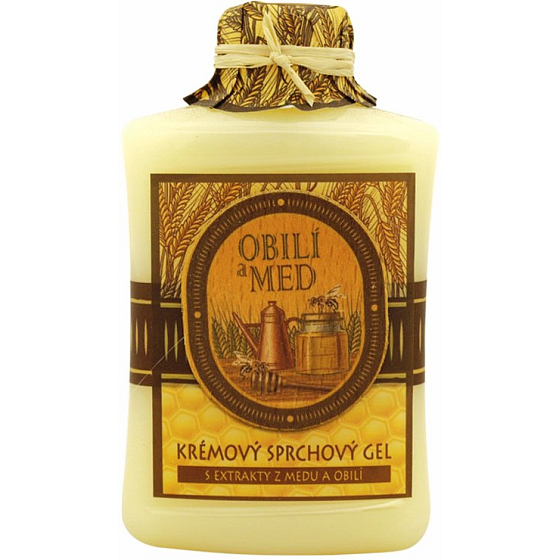 Bohemia Gifts Obilie a med krémový sprchový gél 300 ml