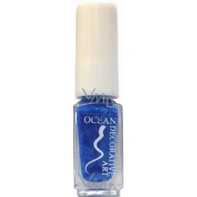 Ocean Decorative Art zdobiace lak na nechty odtieň 29 modrý 5 ml