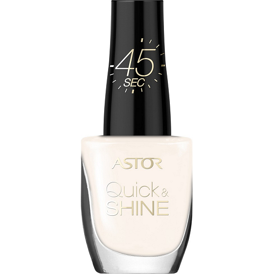 Astor Quick & Shine Nail Polish lak na nechty 105 Here Comes The Bride 8 ml