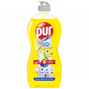 Pur Secrets of Chef Soda Effect Citron prostriedok na umývanie riadu 450 ml