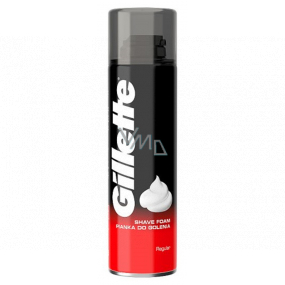 Gillette Classic Regular pena na holenie normálna pleť pre mužov 200 ml