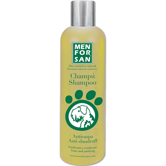 MenForSan Citrón proti lupinám prírodné šampón pre psov 300 ml