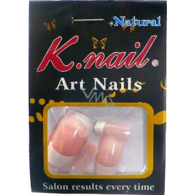 Natural Art Nails umelé nechty francúzska manikúra 10 kusov 806